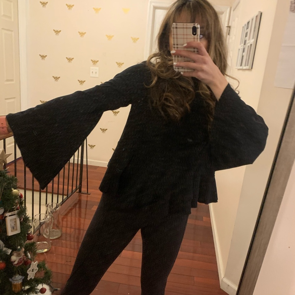 Black BP Nordstroms Long Sleeve Top